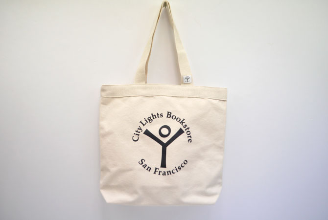 City Lights Bookstore Logo Tote Bag