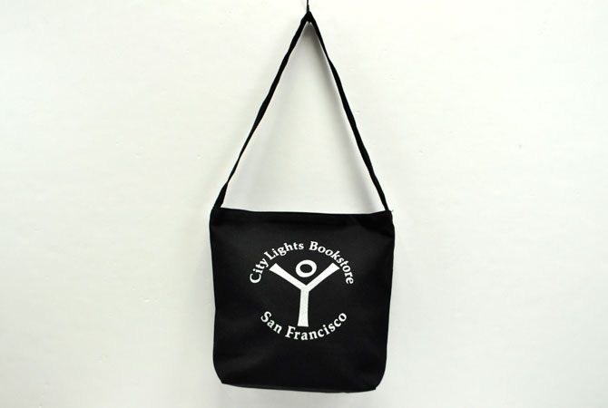 City Lights Bookstore Logo Shoulder Bag 