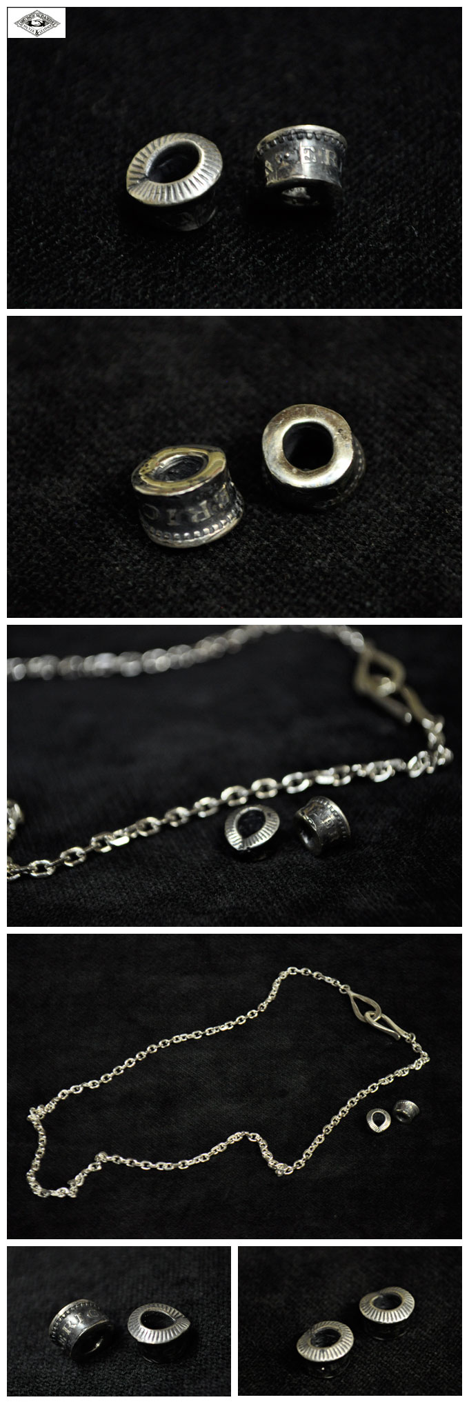 LARRY SMITH OT-B0004 Morgan Coin Beads