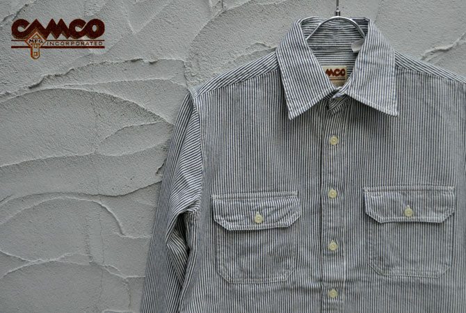 CAMCO L/S Hickory Stripe Work Shirts 