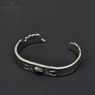 LARRY SMITH BR-0178 Bangle W Indian Face