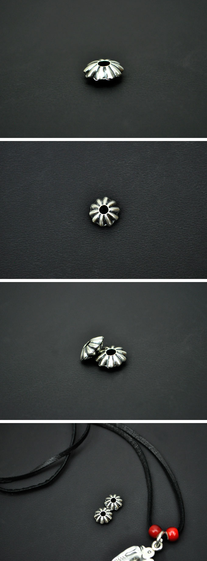 LARRY SMITH OT-B0062 Shell Concha Beads(XS) 