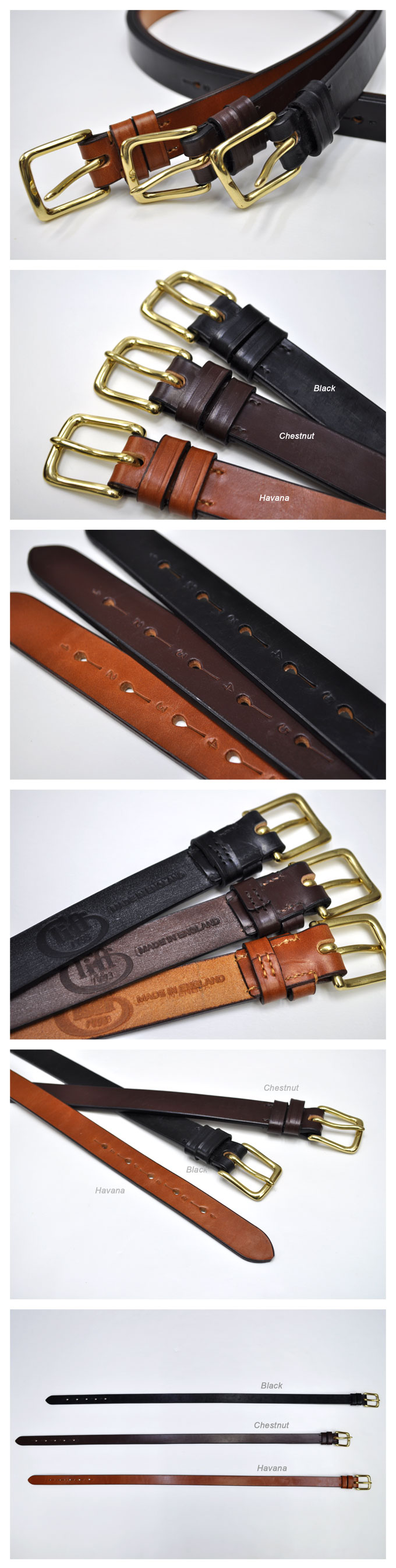 Jabez Cliff Stirrup Leather Belt