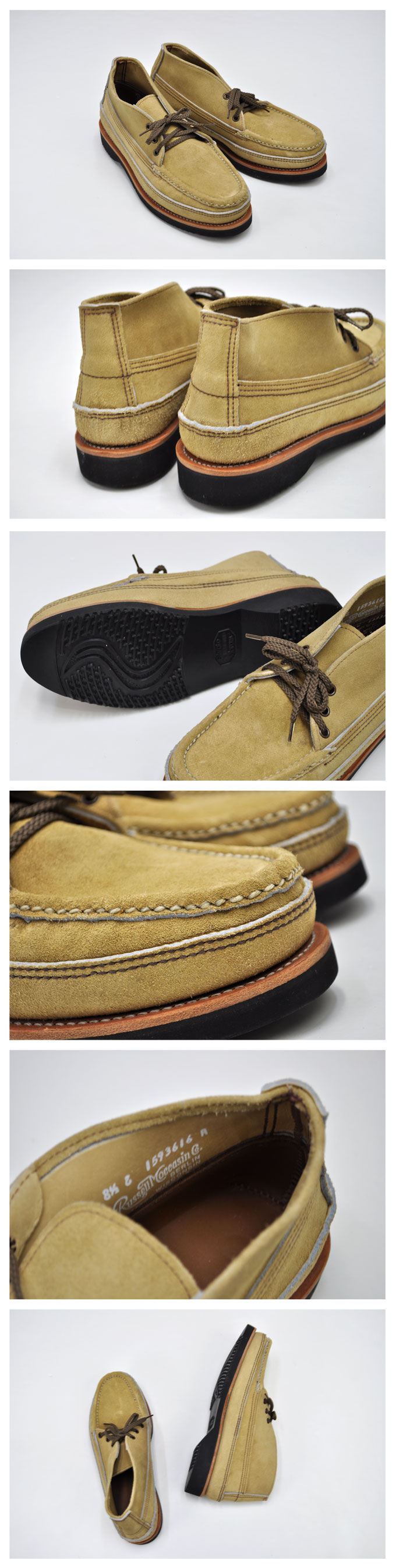 RUSSELL MOCCASIN Sporting Crays Chukka(Laramie)Double Vump