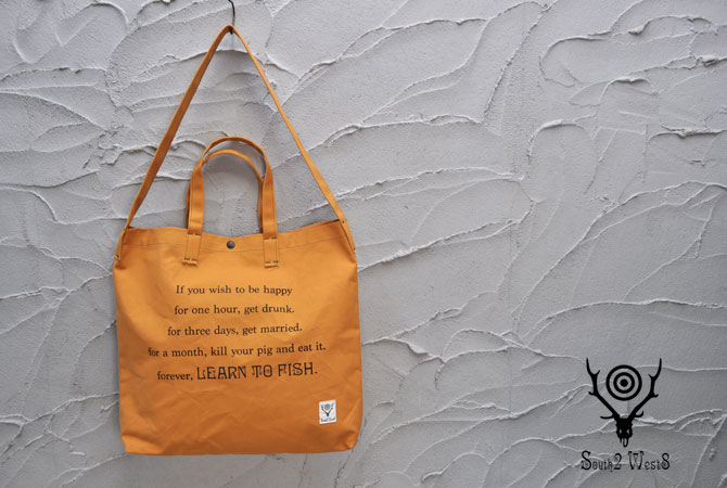 South2 West8 Grocery Bag(Learn To Fish / Fishing Life)