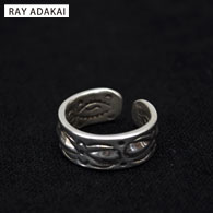 RAY ADAKAI DBL Stamp Ring Open End 