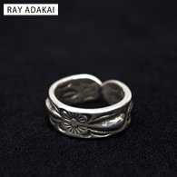 RAY ADAKAI DBL Stamp Ring Open End 