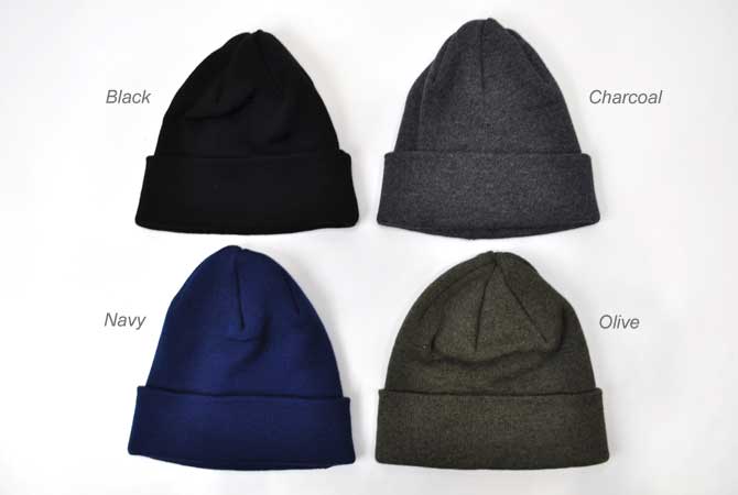 Rototo Cotton & Wool Beanie