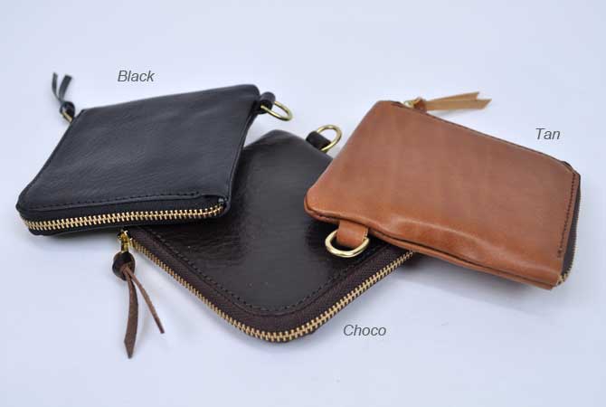Bronson Leather Zip Wallet
