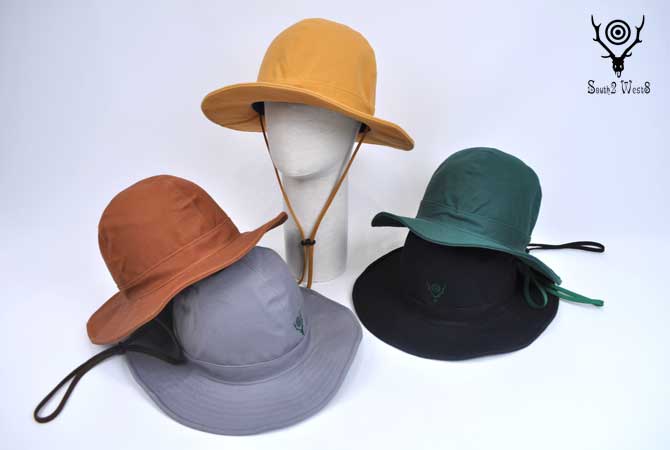South2 West8 Crusher Hat(Cotton Canvas/Paraffin)