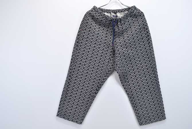 TIGRE BROCANTE Tagosaku Pants (Double Gauze White Line) 