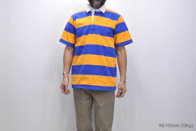 BARBARIAN Light Weight-Rugby Shirts (3"Two Colour Stripes)　