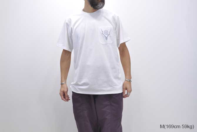 south2west8  S/S ROUND POCKET TEE M