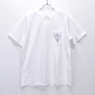 South2 West8 Round Pocket Tee(Circle Horn)