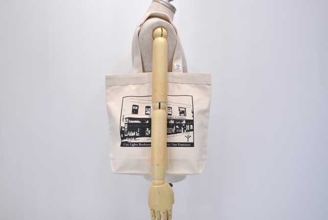 City Lights Bookstore  Store Front Tote Bag 