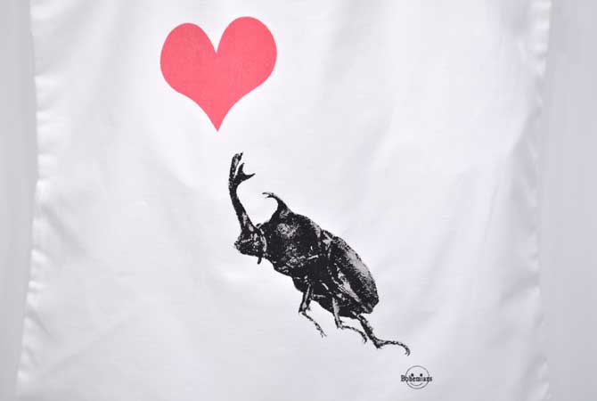 Bohemians NC Sack Bag (Beetle Heart 3)