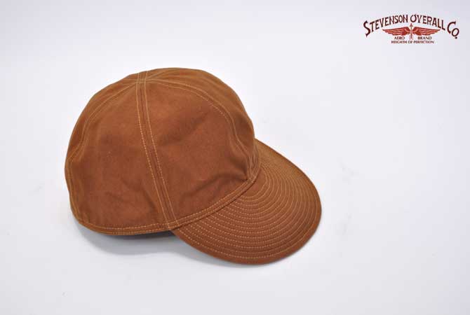 Mechanic Cap(MC) / Brown | STEVENSON OVERALL（スティーブンソン