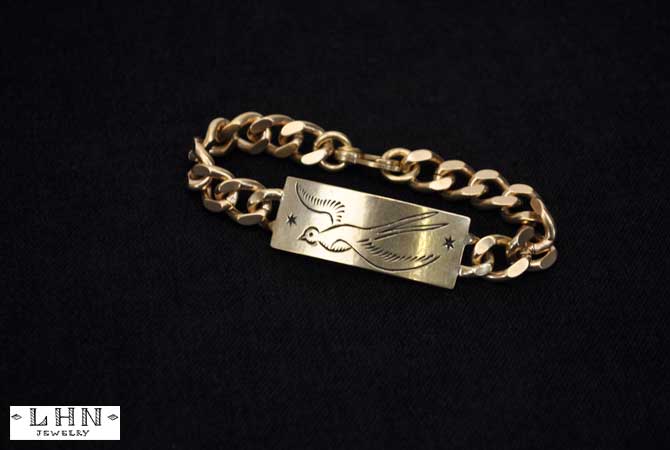 LHN Jewelry Swallow ID Bracelet