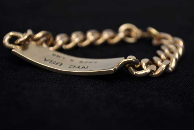 LHN Jewelry Swallow ID Bracelet