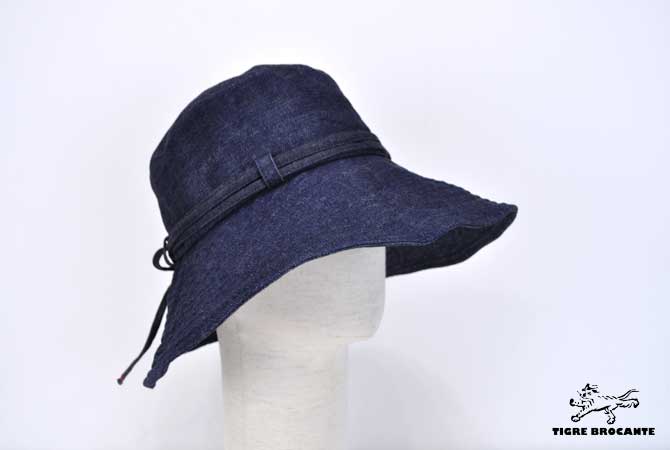 TIGRE BROCANTE 10z Denim Ladies Hat