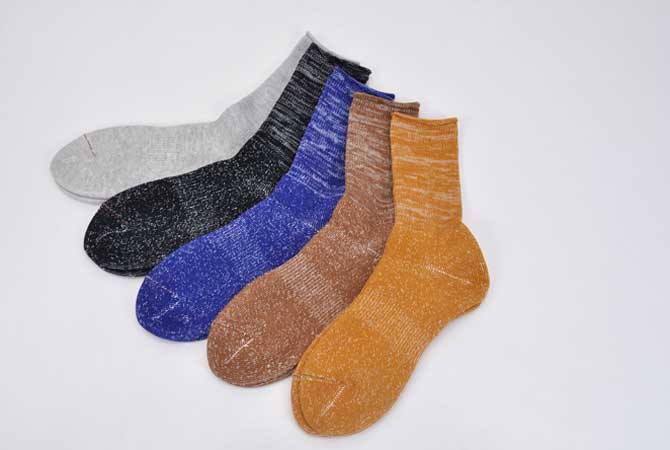 Rototo Washi Pile Socks 