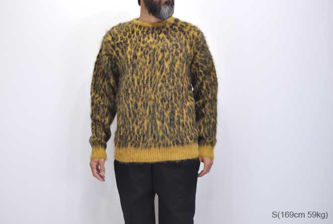 Needles  Mohair Sweater(Leopard)