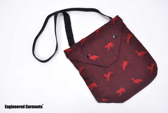 ENGINEERED GARMENTS Shoulder Pouch(Game Animal Jacquard)