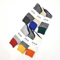 Rototo Double Face Socks(Silk & Cotton)