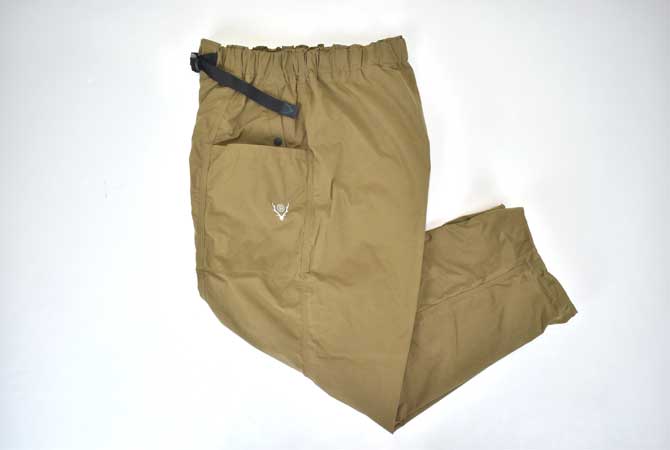 South2 West8 Belted Center Seam Pant（Wax Coating）