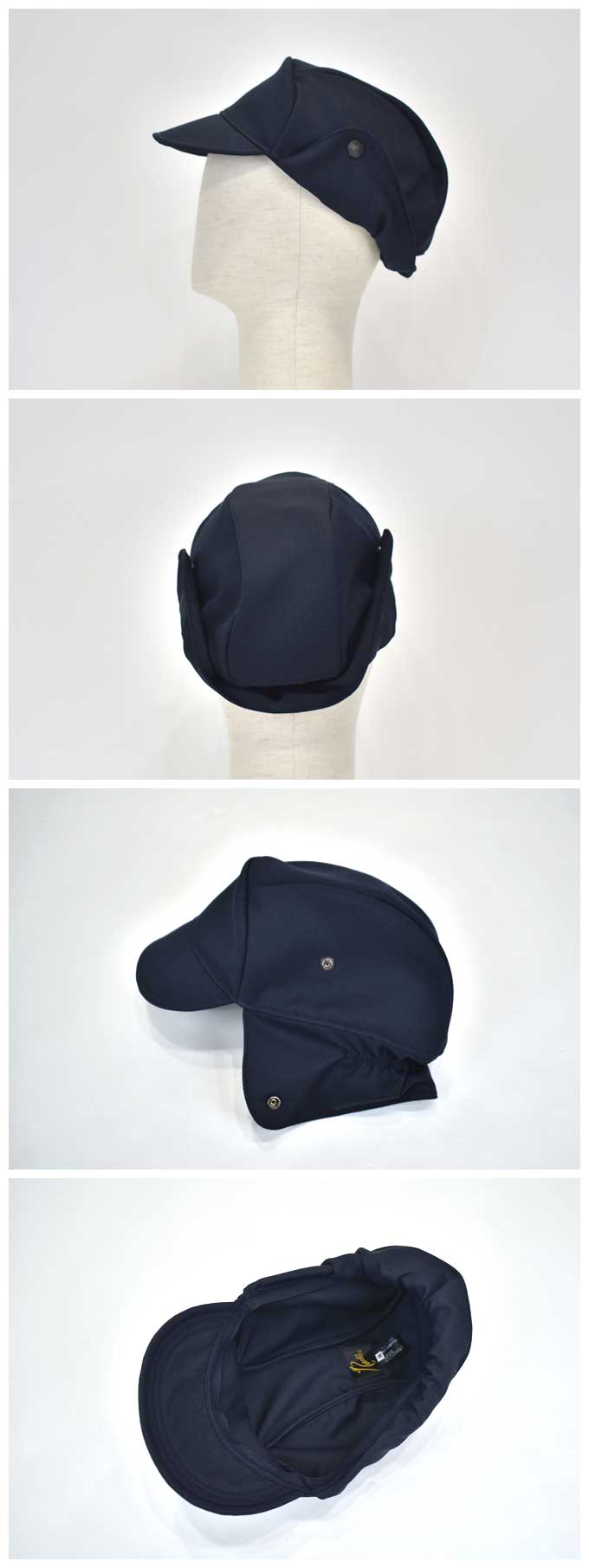 Bird Shooting Cap (Poly/C StretchTwill) / Navy | Needles