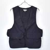 ENGINEERED GARMENTS Fowl Vest (High Count Twill)