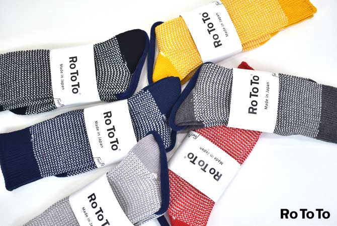 Rototo R1211 Washi Rib Socks 