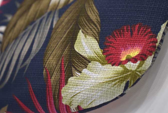 ENGINEERED GARMENTS Shoulder Pouch (Hawaiian Floral Java Cloth)