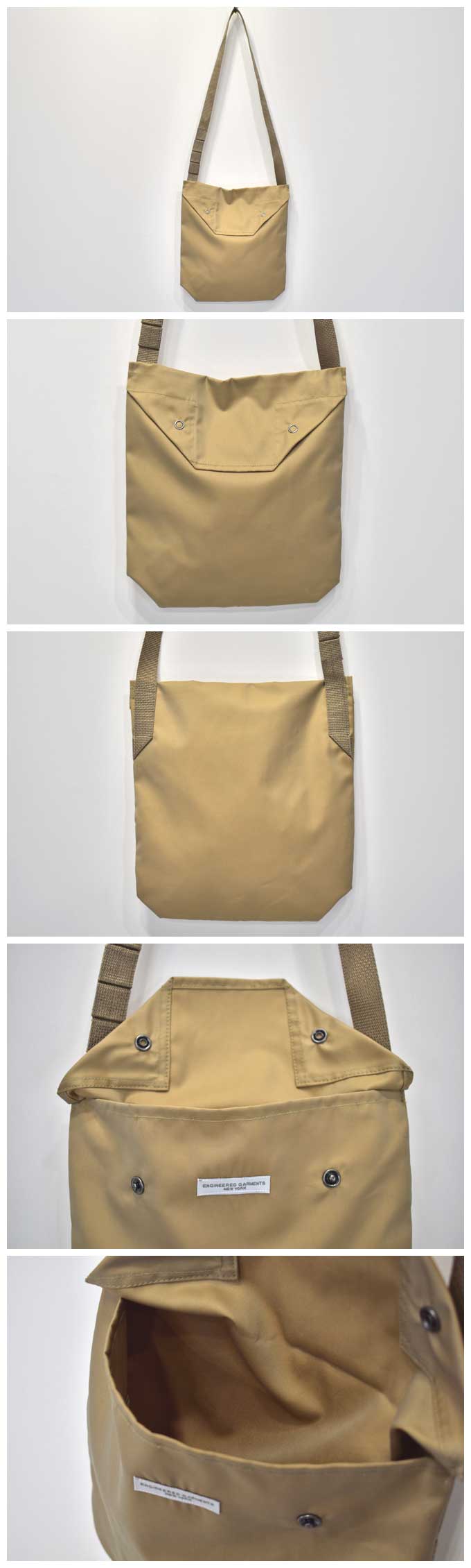 ENGINEERED GARMENTS Shoulder Pouch (PC Iridescent Twill)