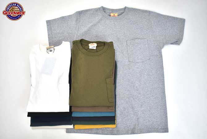 GOOD WEAR S/S Crew Neck Pocket Tee