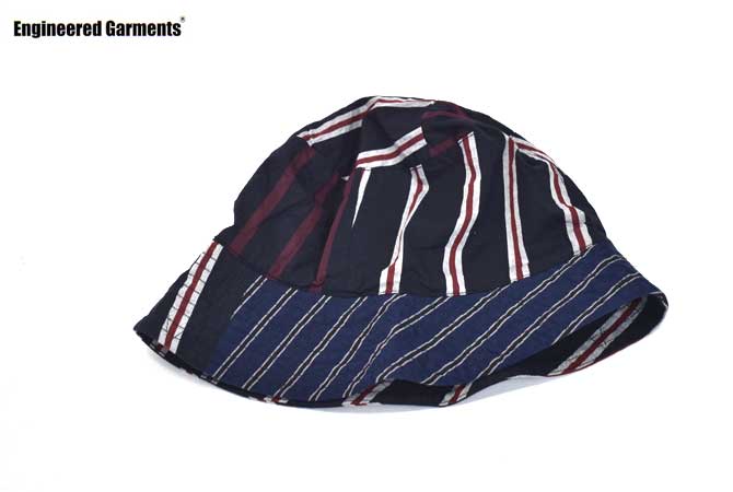 ENGINEERED GARMENTS Bucket Hat(Regimental St.)
