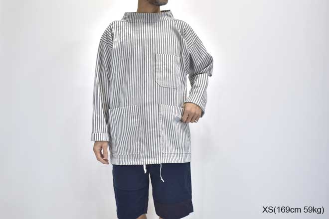 ENGINEERED GARMENTS 【Workaday】Smock Popover (Cotton Railroad St.) 