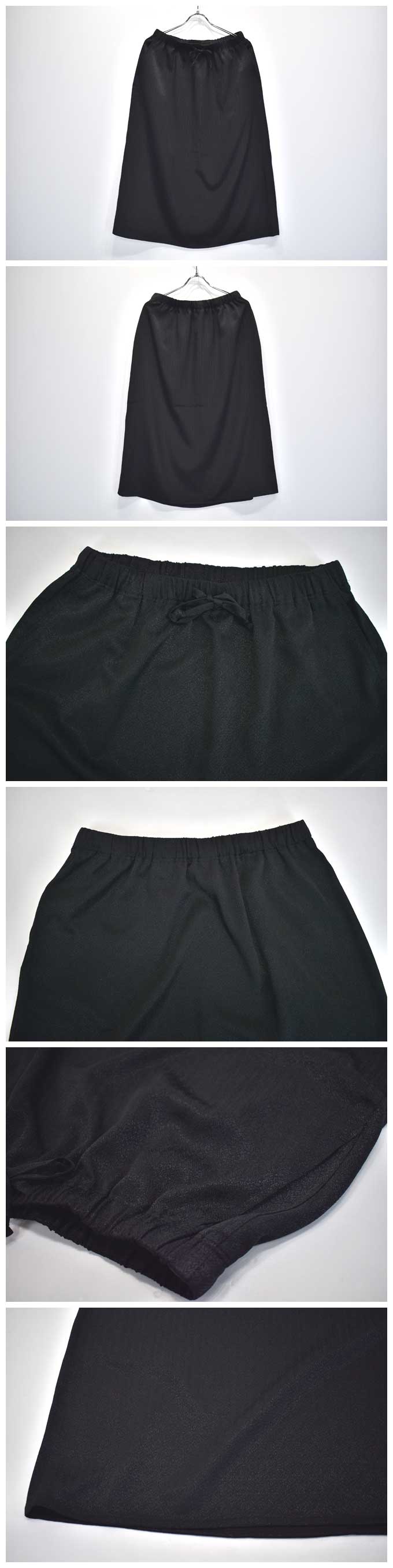 South2 West8 String Slack Skirt (Poly Jacquard Fine Pattern)