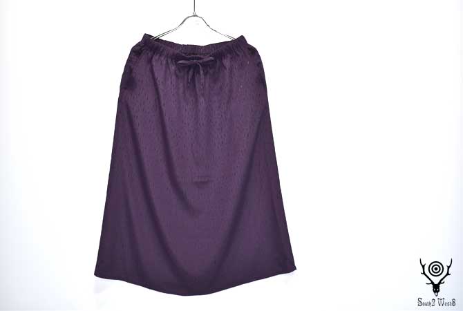 South2 West8 String Slack Skirt (Poly Jacquard / Mottled) 