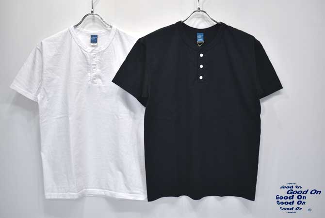 GOOD ON S/S Henry Neck T-Shirts