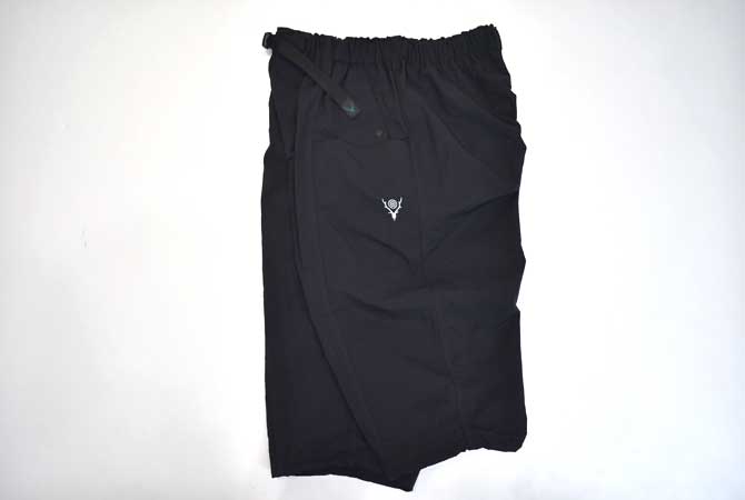 South2 West8 Belted Center Seam Three（Quater Pant/Nylon Tussore）
