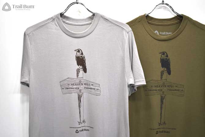 Trail Bum Cool Max Print T-Shirt (Raven)