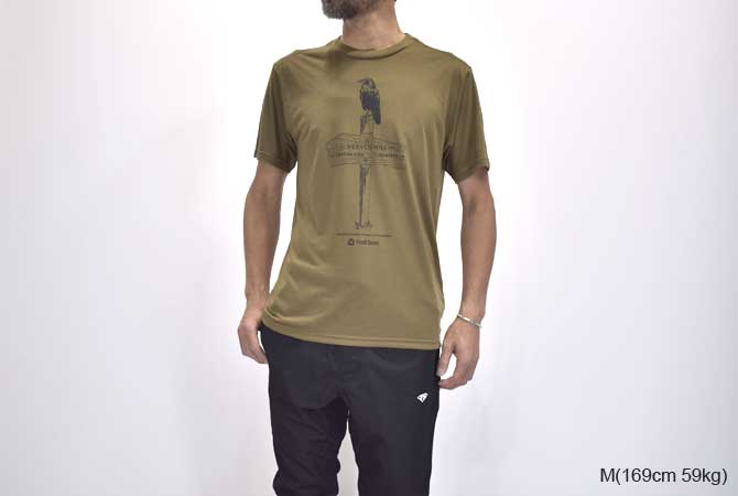 Trail Bum Cool Max Print T-Shirt (Raven)